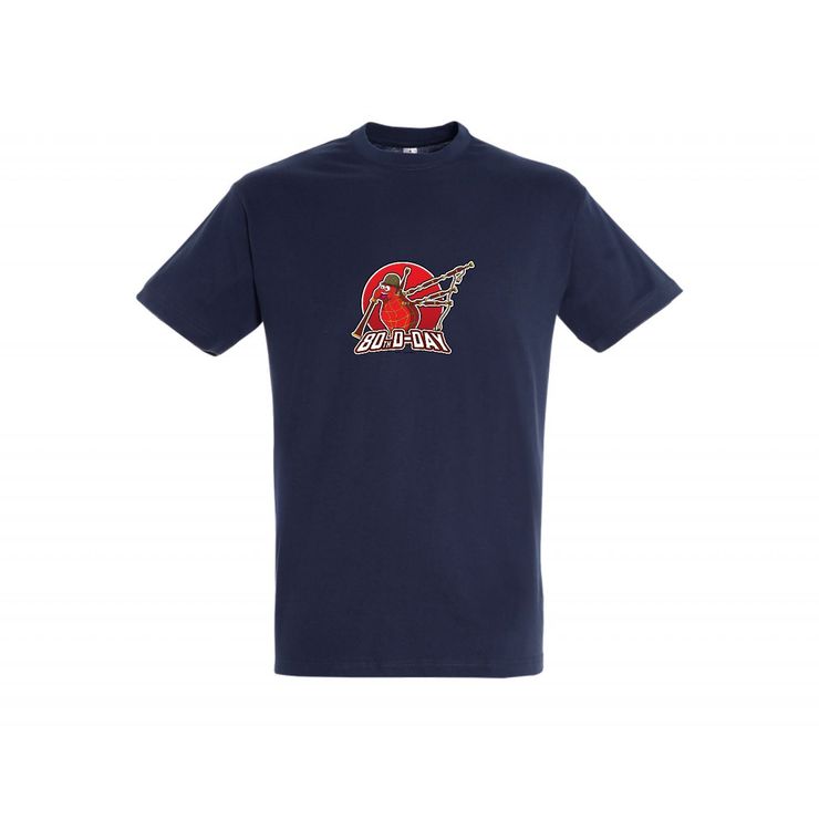 Tee-shirt Bagpipe 80e | Navy